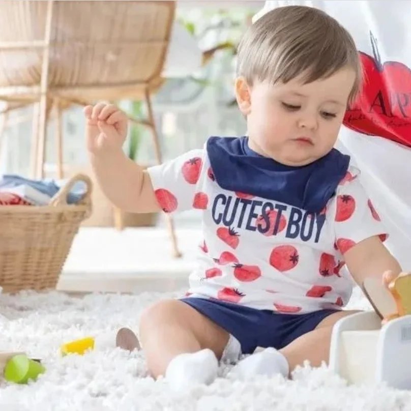 ست پسرانه برند لوپیلو آلمان نقلی 0تا2ماه، ضد حساسیت، ارگانیک، تمام نخ 