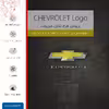 برچسب پوششی ماهوت مدل CHEVROLET-Logo مناسب برای تبلت سامسونگ Galaxy Tab 3 8.0 2013 T311