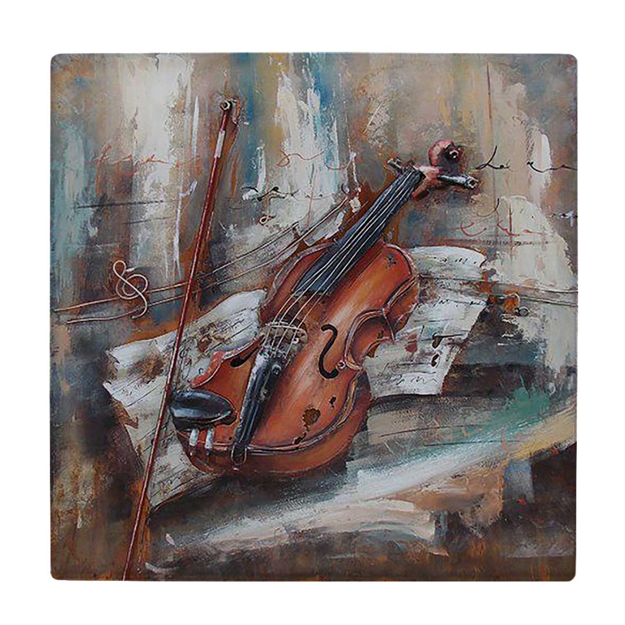  کاشی کارنیلا طرح نقاشی ویولن کد wkk516