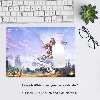 ماوس پد هومرو مدل A3298 طرح بازی Horizon Forbidden West