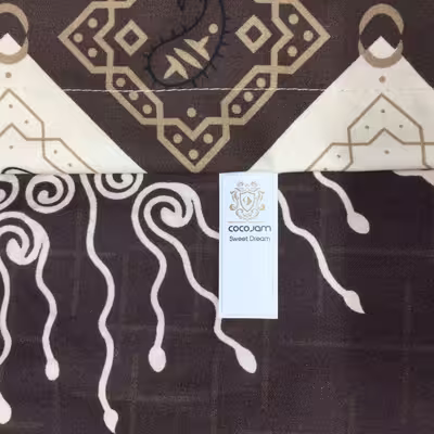 سرویس ملحفه کوکو جم مدل دیجی خورشید دونفره 3 تکه