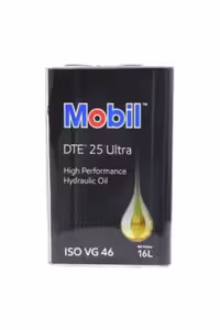 روغن گیربکس DTE 25 ISO VG 46 16 لیتری سیستم هیدرولیک موبیل اورحینال Mobil
