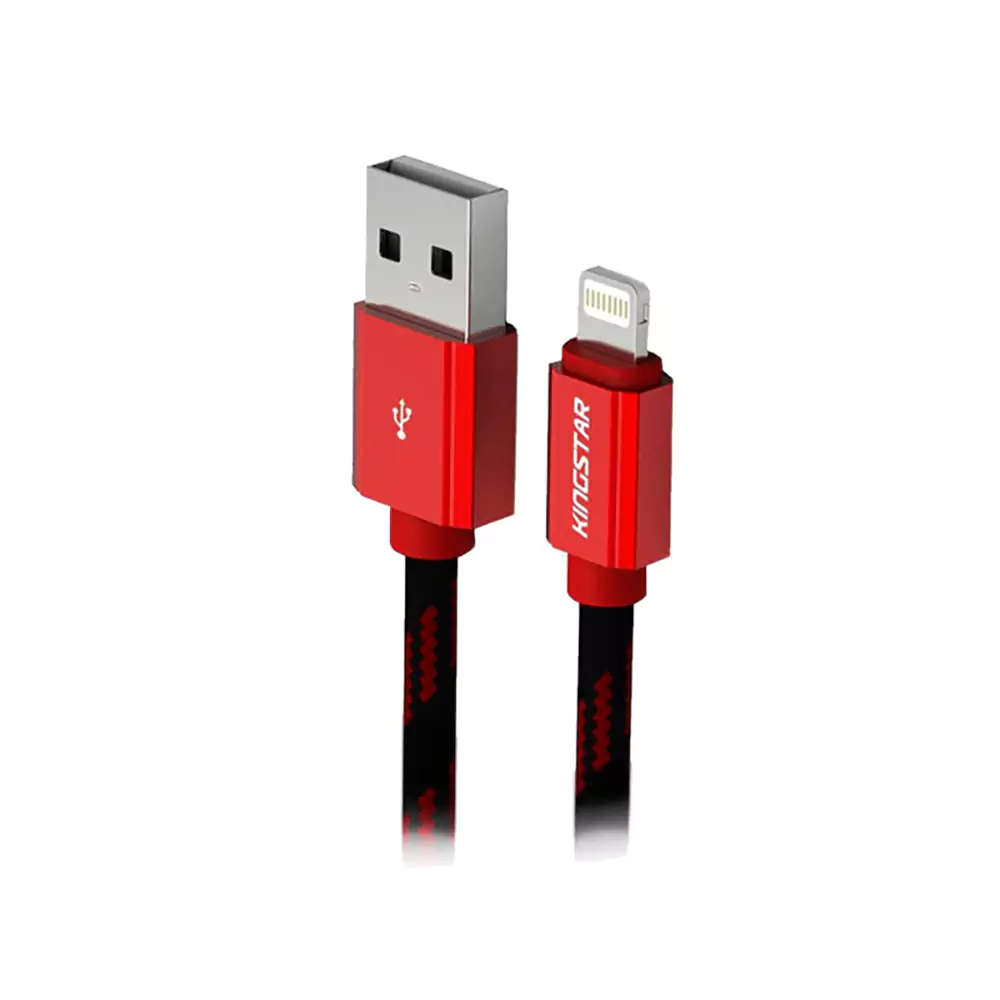 کابل لایتنینگ کینگ استار مدل KS23i | ژیوار مارکت - لپتاپ استوک، لوازم جانبی موبایل و کامپیوتر