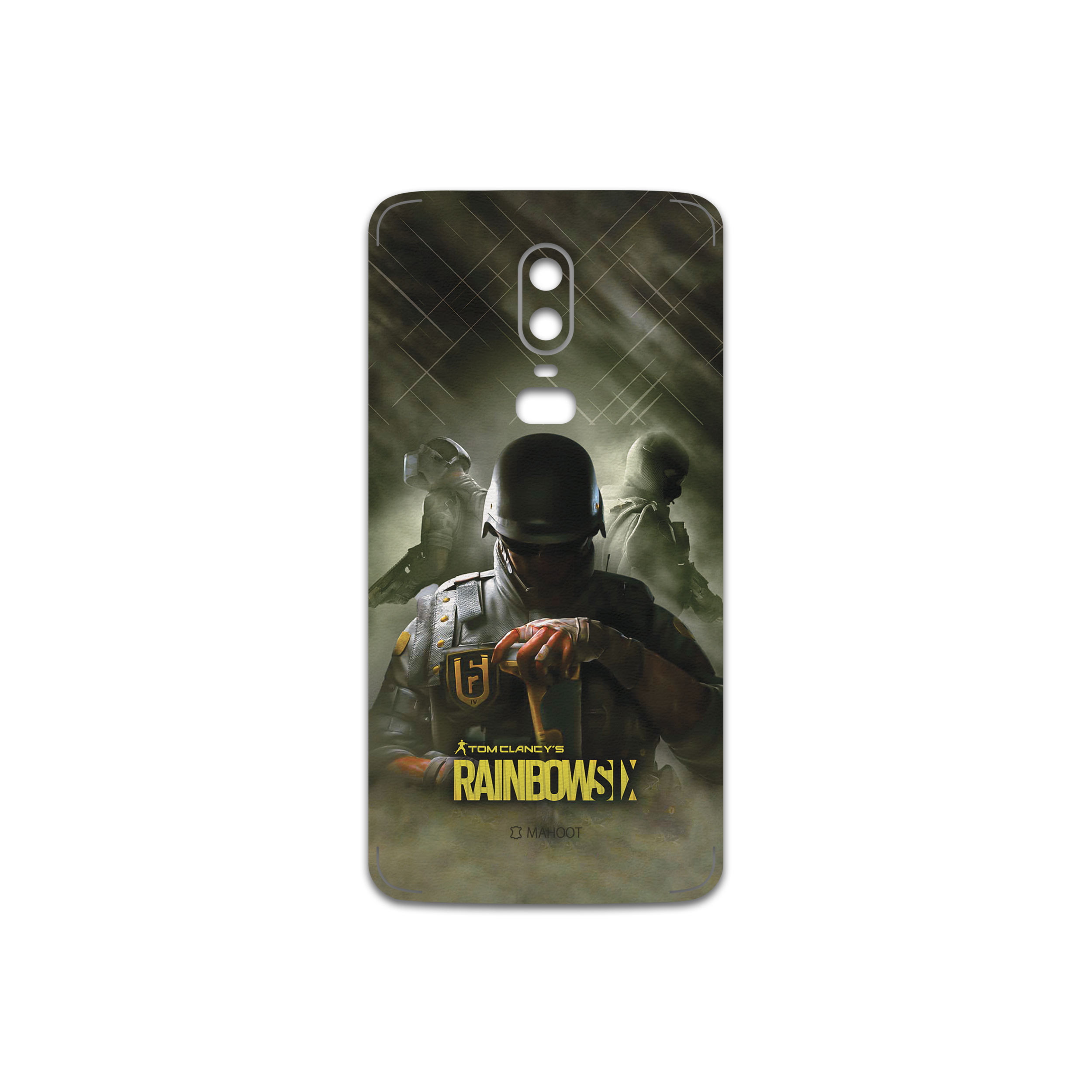 برچسب پوششی ماهوت مدل Rainbow-Six-Game مناسب برای گوشی موبایل وان پلاس 6