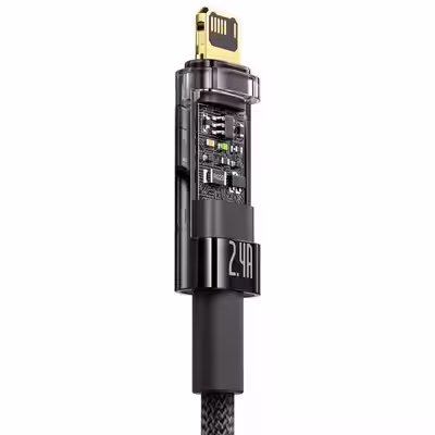 کابل تبدیل USB به لایتنینگ باسئوس مدل Auto Power-Off طول 2 متر