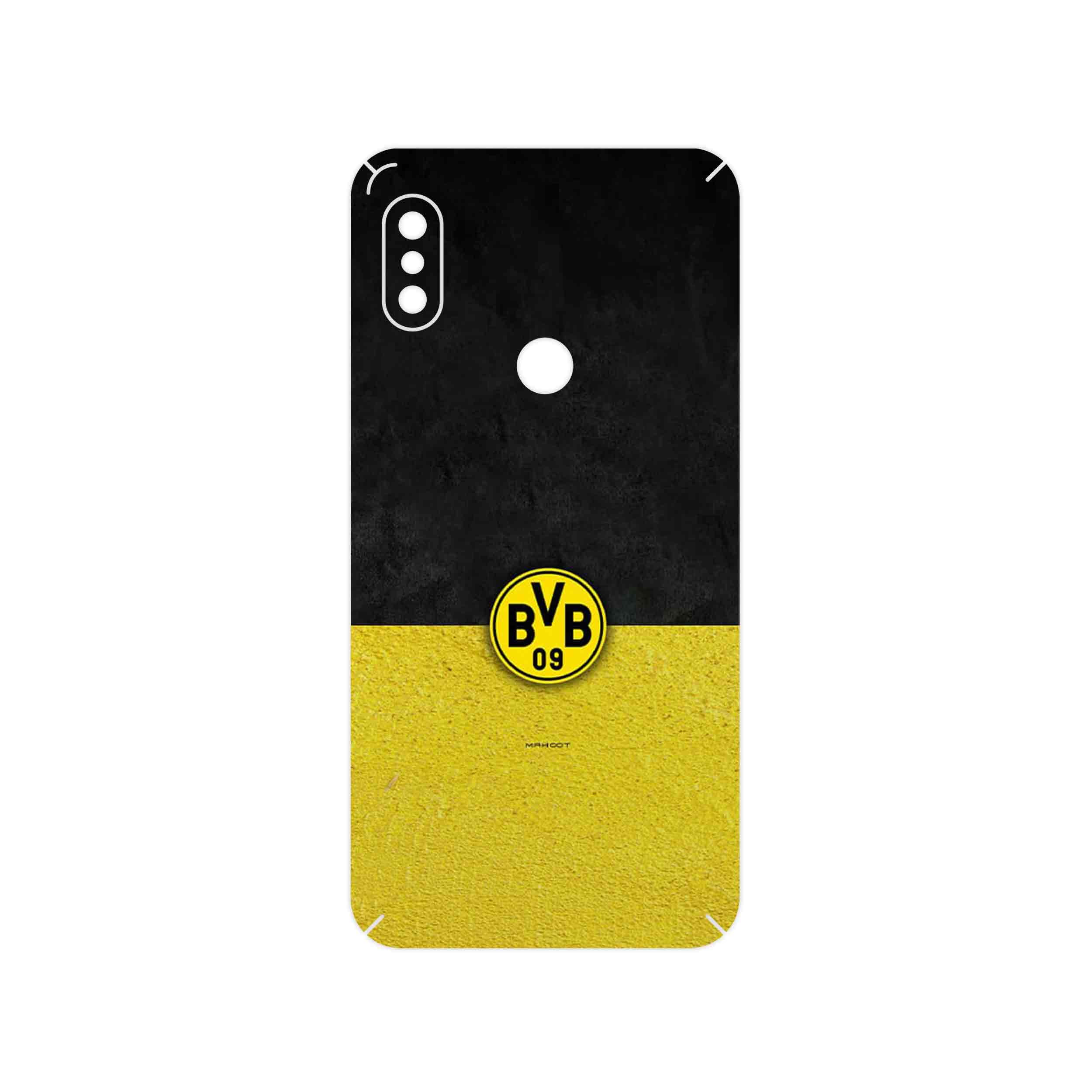 برچسب پوششی ماهوت مدل Borussia Dortmund FC مناسب برای گوشی موبایل شیائومی Redmi Note 6 Pro