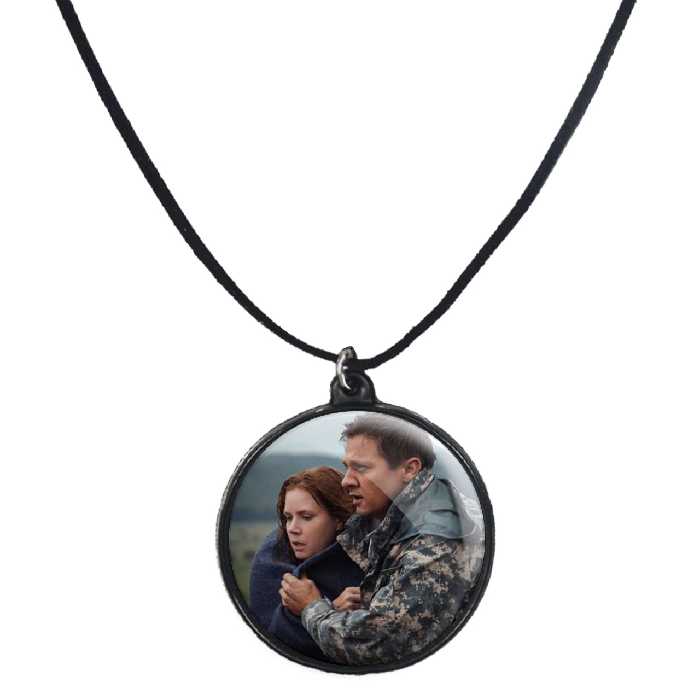 گردنبند پرمانه طرح Arrival کد pmb.22755 مدل دو طرفه