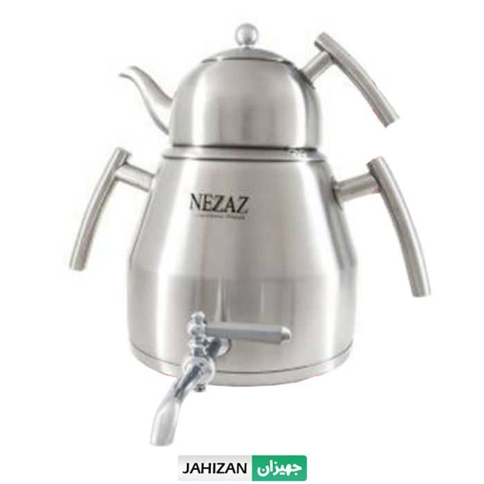 کتری قوری استیل نزاز مات کد 5015