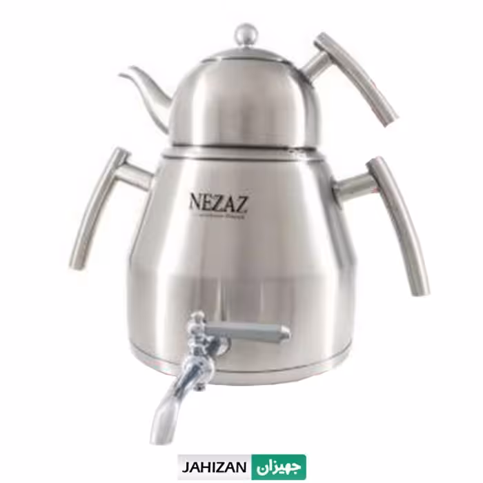 کتری قوری استیل نزاز مات کد 5015