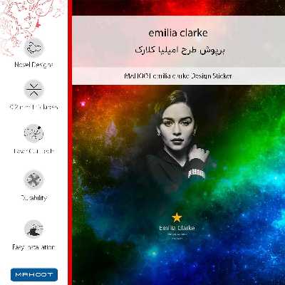 برچسب پوششی ماهوت مدل emilia clarke-FullSkin مناسب برای گوشی موبایل سامسونگ Galaxy J6