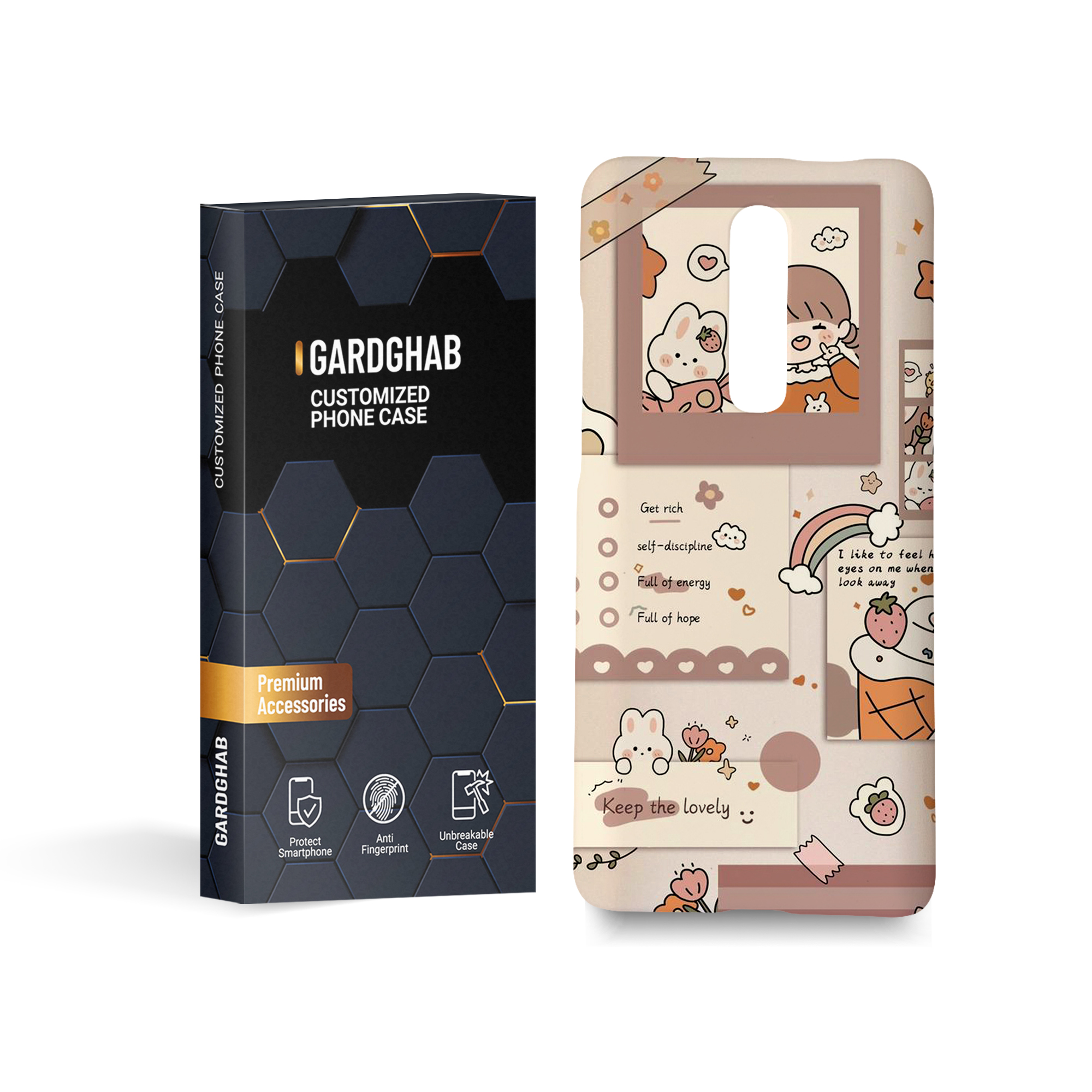 کاور گارد قاب مدل فانتزی مناسب برای گوشی موبایل شیائومیredmi k20 pro / k20 / 9t / 9t pro