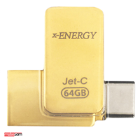 فلش مموری OTG Type-C ایکس-انرژی مدل Jet-C ظرفیت 64 گیگابایت