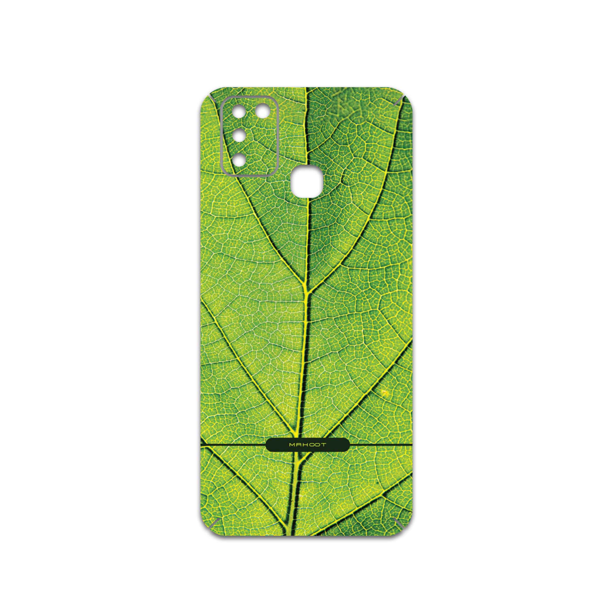 برچسب پوششی ماهوت مدل Leaf-Texture مناسب برای گوشی موبایل اینفینیکس Smart 6 X657B
