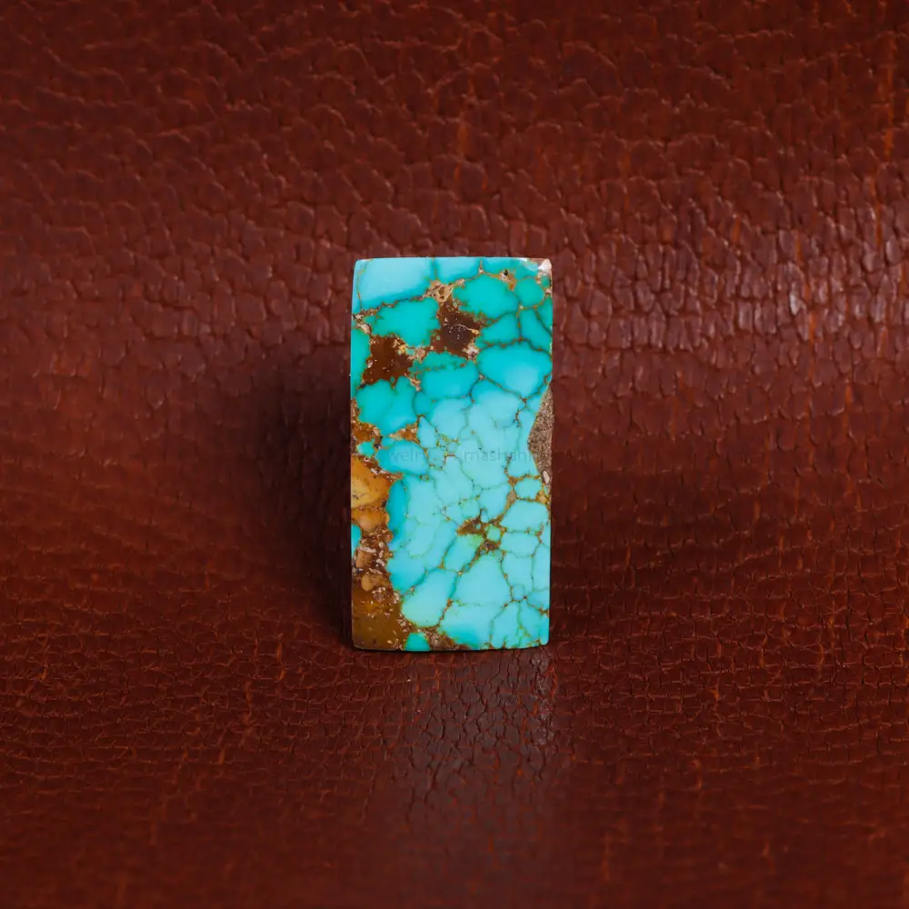 نگین فیروزه شجری کد 16485 - جواهری مشاهیر