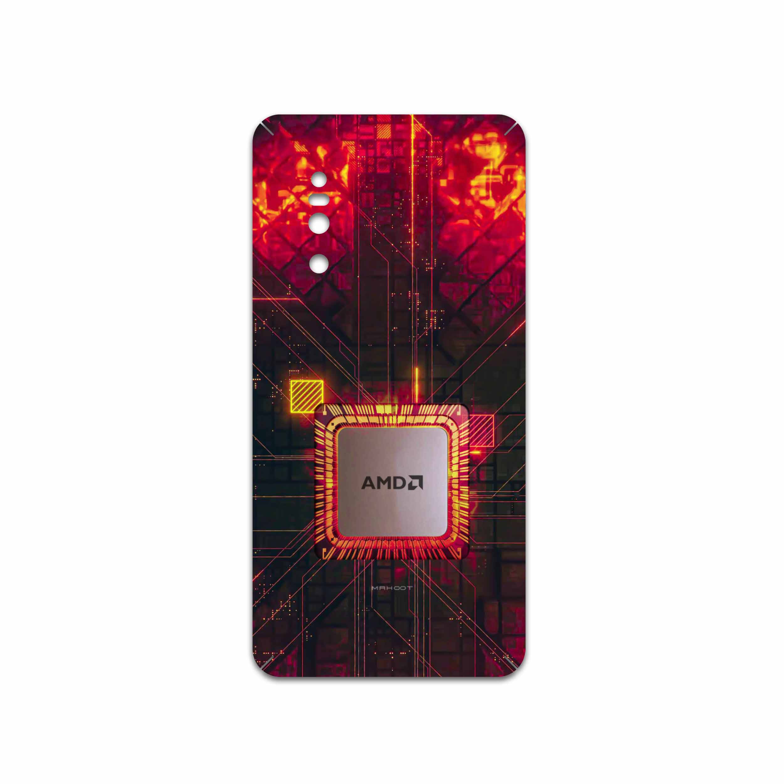 برچسب پوششی ماهوت مدل AMD-Brand مناسب برای گوشی موبایل ویوو X27