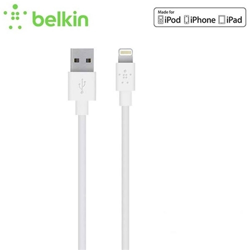کابل تبدیل USB به لایتنینگ بلکین مدل F8J023BT2M طول 2 متر