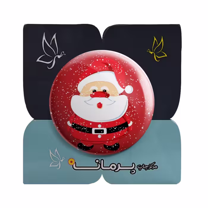 پیکسل پرمانه طرح بابا نوئل کد pm.3193