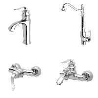 ست شیرآلات فاخته مدل بامبو