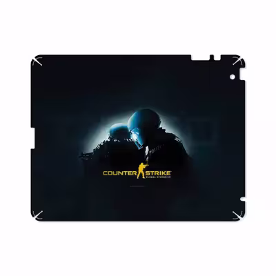 برچسب پوششی ماهوت مدل Counter-Strike مناسب برای تبلت اپل iPad 2 2011 A1397