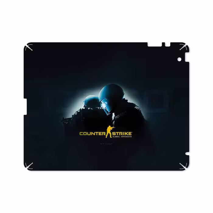 برچسب پوششی ماهوت مدل Counter-Strike مناسب برای تبلت اپل iPad 2 2011 A1397