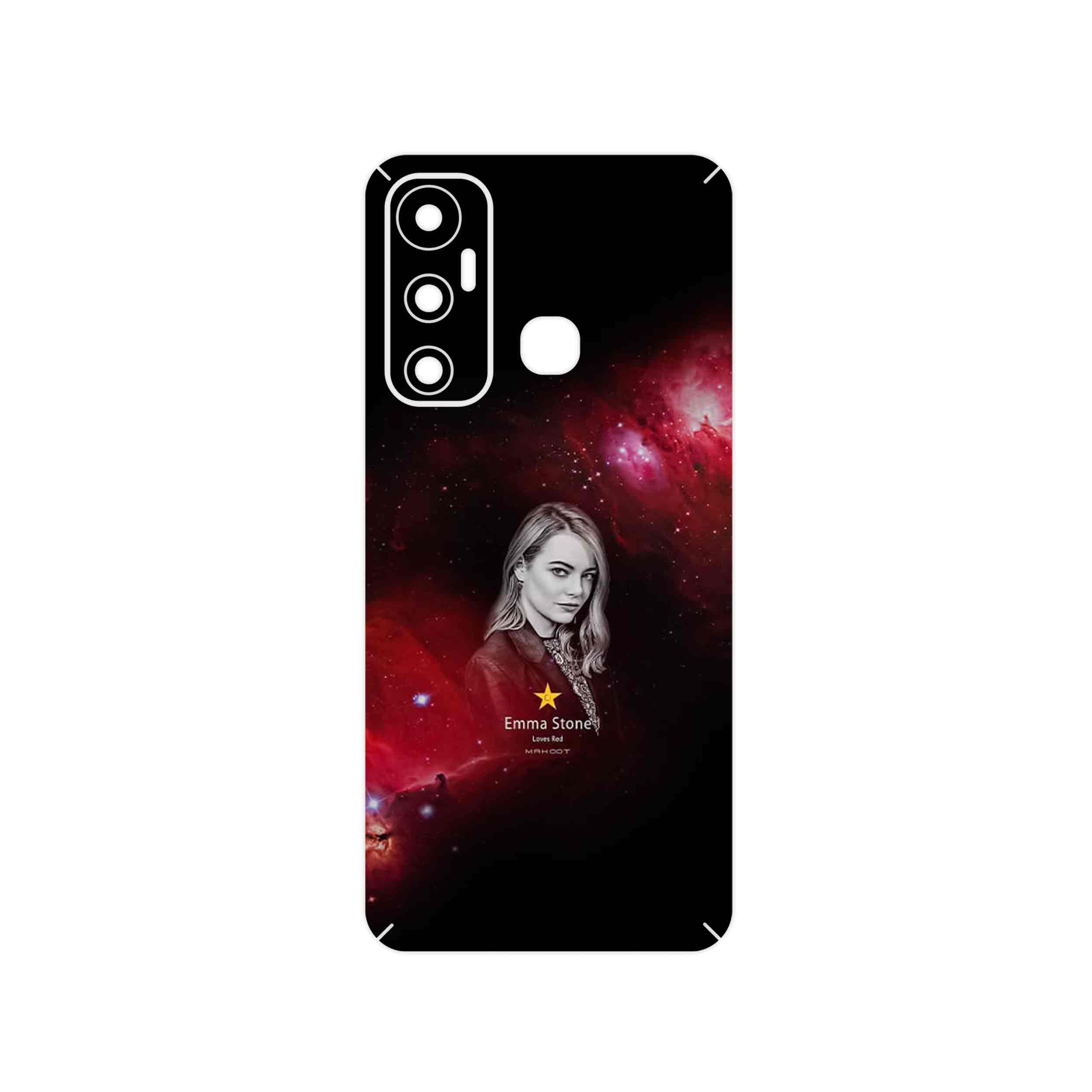برچسب پوششی ماهوت مدل Emma Stone مناسب برای گوشی موبایل اینفینیکس Hot 11