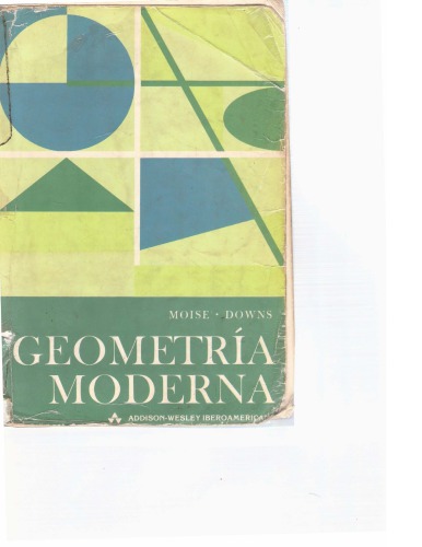 خرید و دانلود نسخه کامل کتاب Geometría Moderna