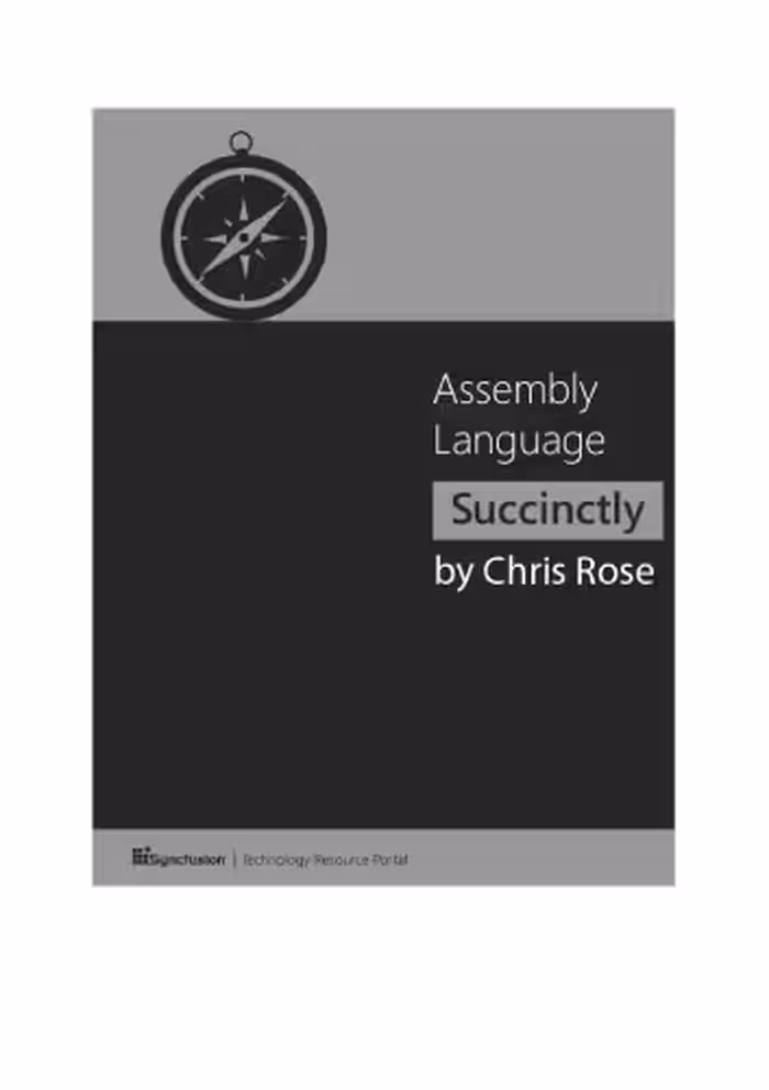 خرید و دانلود نسخه کامل کتاب Assembly Language Succinctly