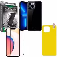 کاور ماموت مدل PG-MA-BNDL مناسب برای گوشی موبایل اپل iphone 13 Pro Max به همراه محافظ صفحه نمایش و محافظ پشت