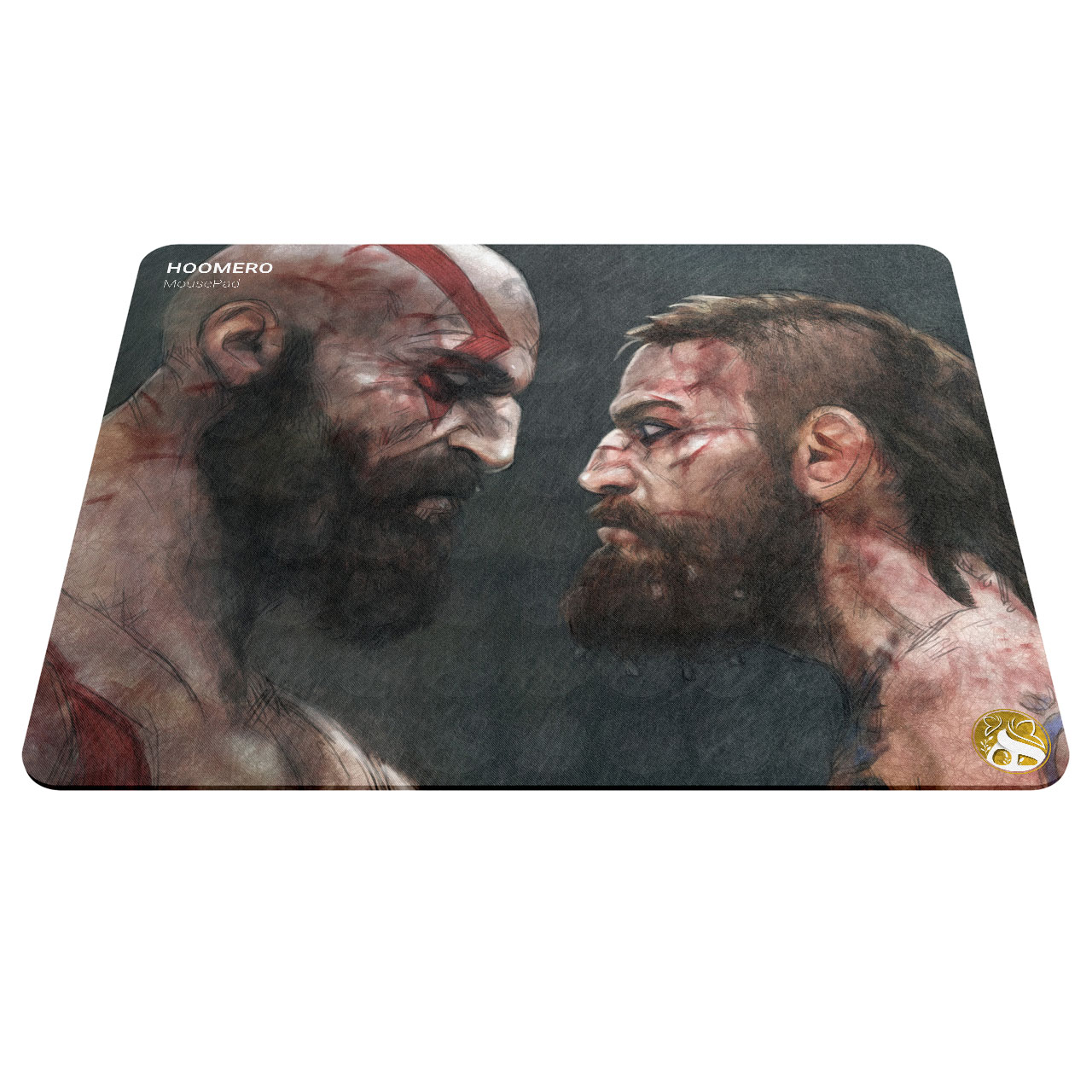 ماوس پد هومرو مدل A4213 طرح God of War