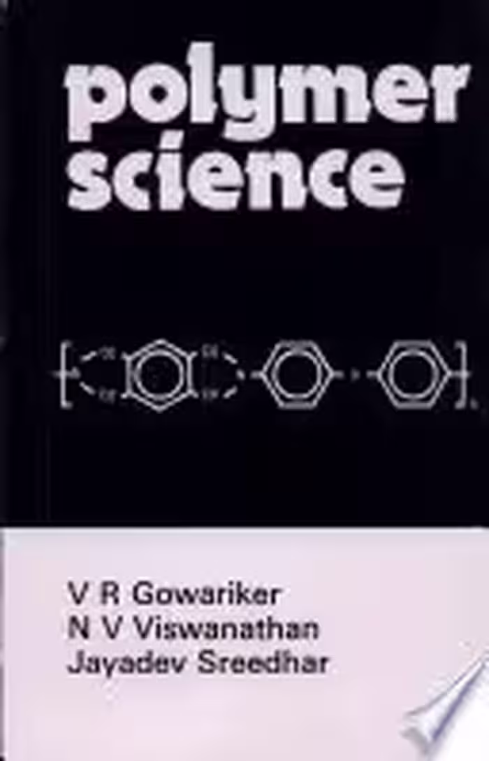 خرید و دانلود نسخه کامل کتاب Polymer Science BY Gowariker - Pdf