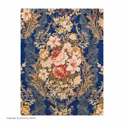 ملحفه آدنو مدل افشان کد CH58 دونفره سایز 180x200 سانتی متر