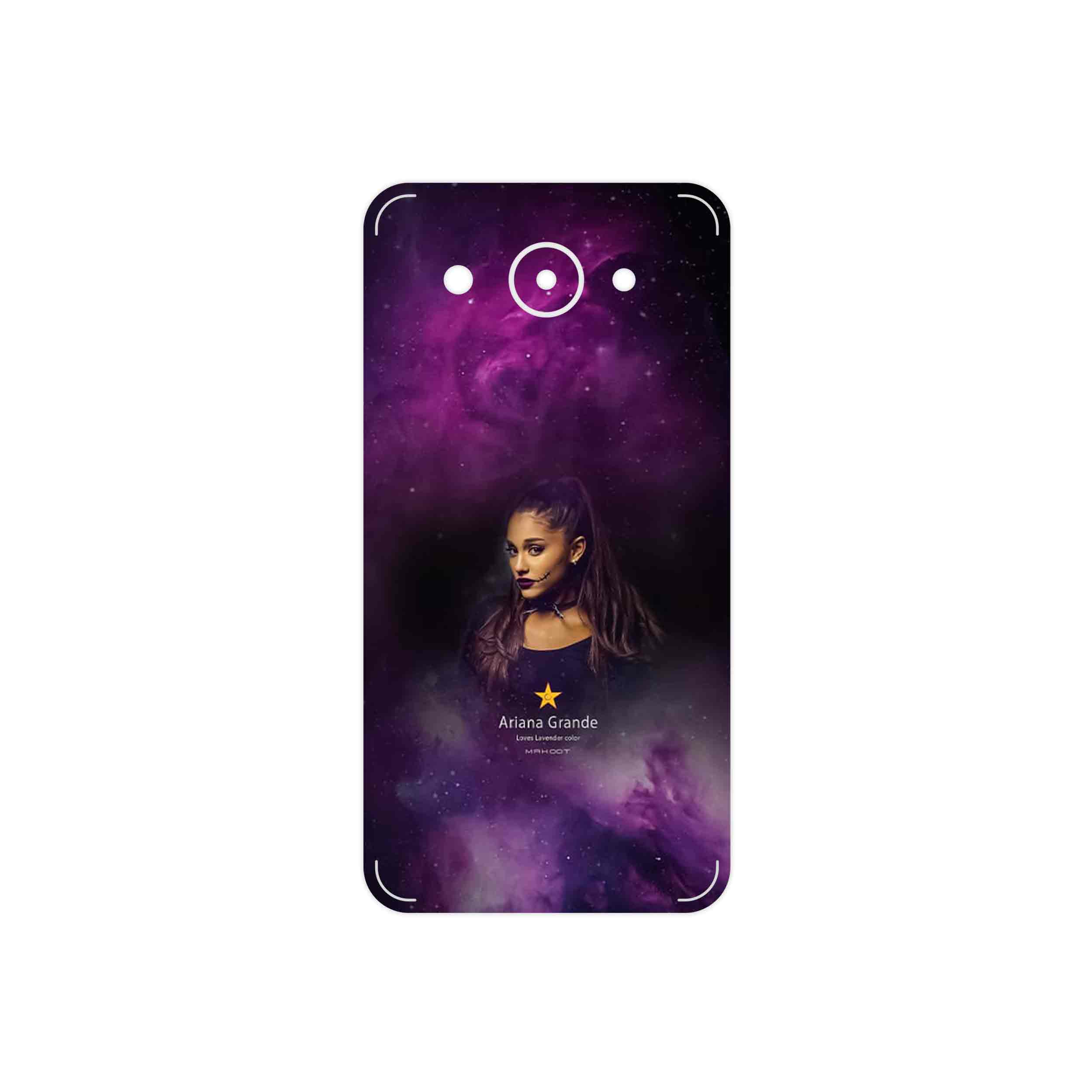 برچسب پوششی ماهوت مدل Ariana Grande مناسب برای گوشی موبایل هوآوی Y3 2017