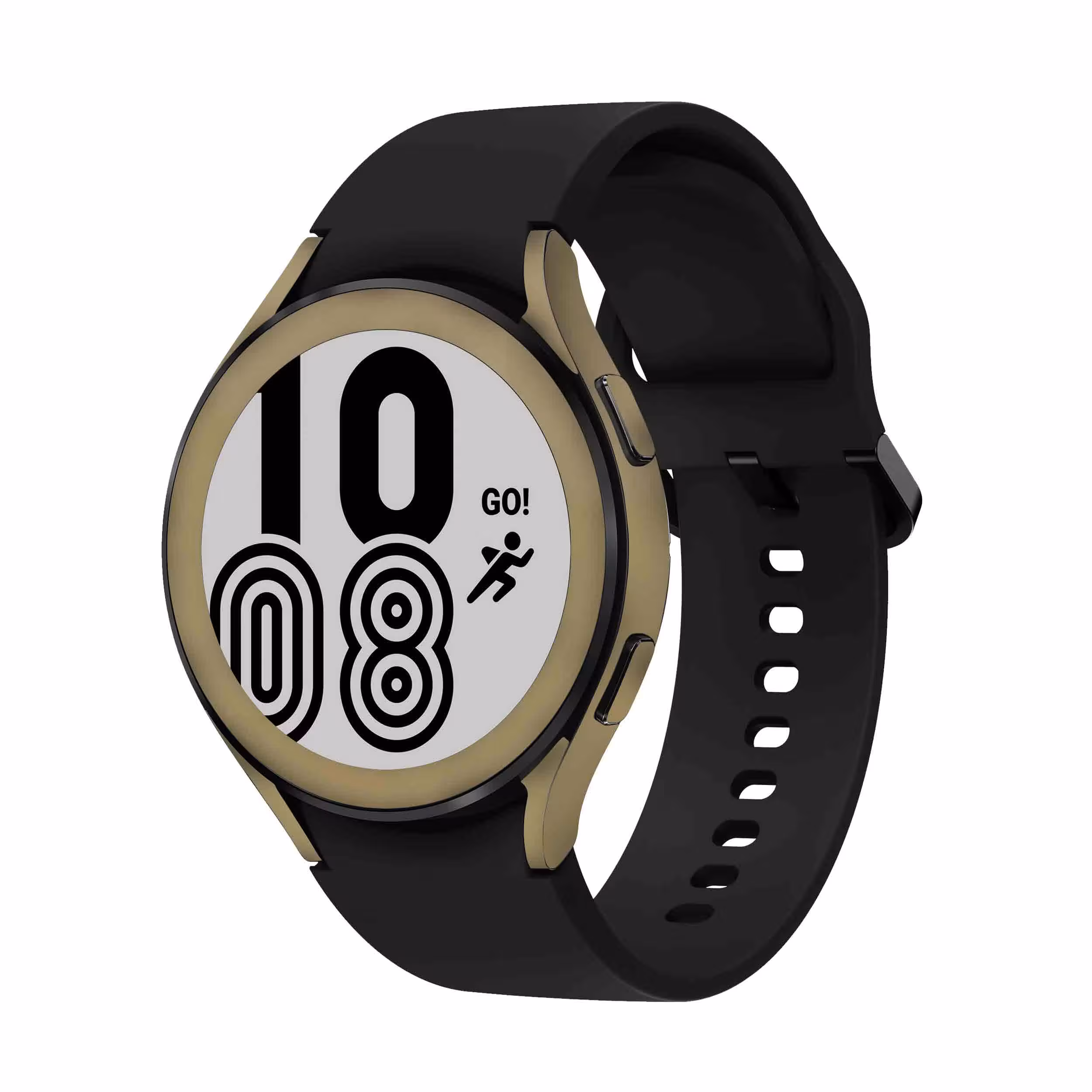 برچسب ماهوت طرح Matte Gold مناسب برای ساعت هوشمند سامسونگ Watch4 44mm