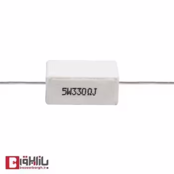 مقاومت آجری 330 کیلو اهم 5 وات