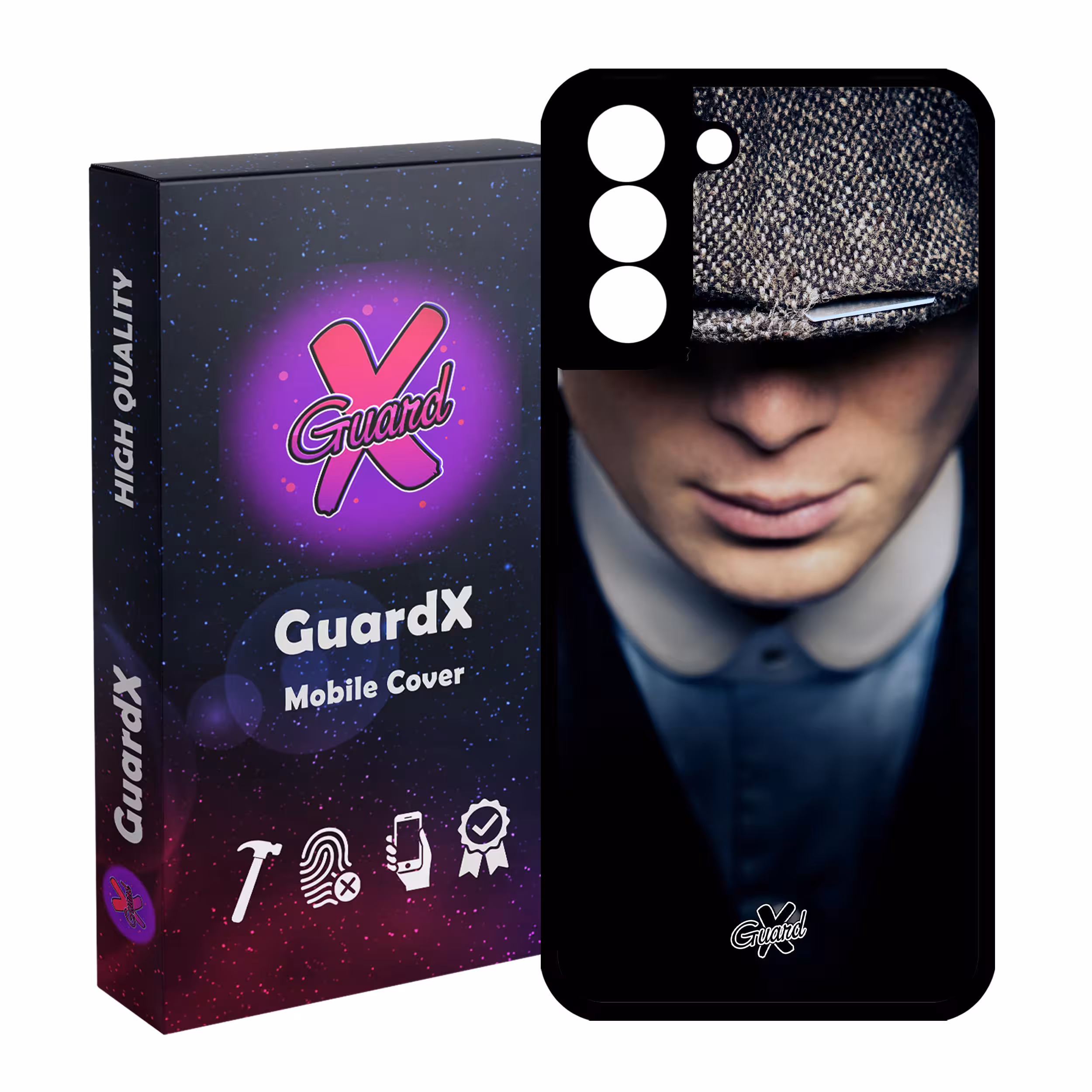 کاور گارد ایکس طرح Peaky Blinders مدل Glass10185 مناسب برای گوشی موبایل سامسونگ Galaxy S21 FE