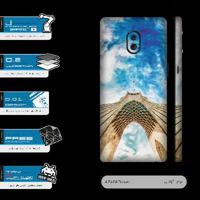 برچسب پوششی ماهوت مدل AZADI-Tower-FullSkin مناسب برای گوشی موبایل لنوو Z5 Pro