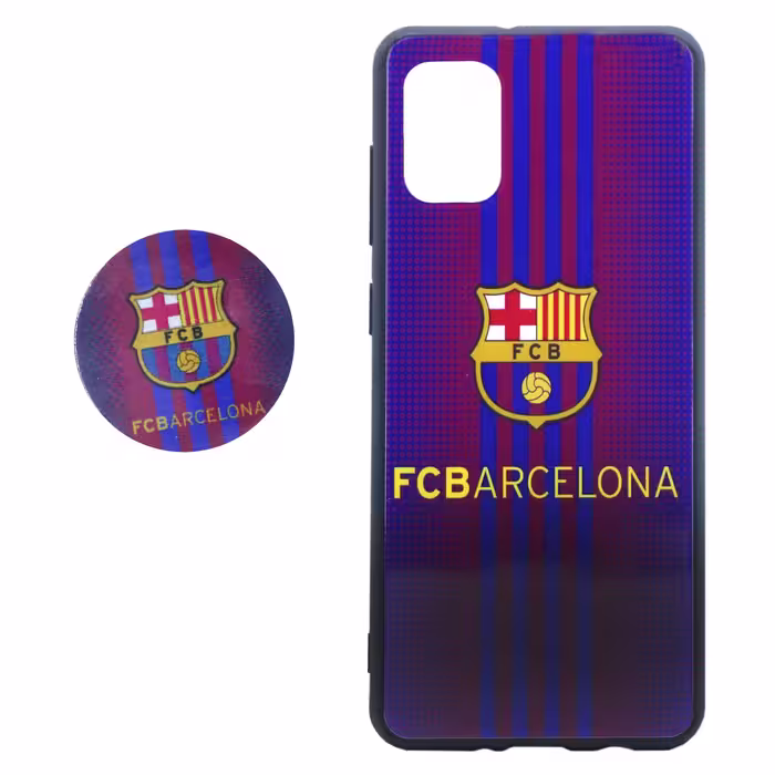 کاور طرح FBC مدل POK_01 مناسب برای گوشی موبایل سامسونگ GALAXY A31 به همراه پایه نگهدارنده