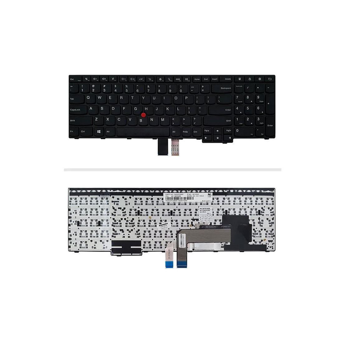 کیبورد لپتاپ لنوو E555 (ThinkPad )