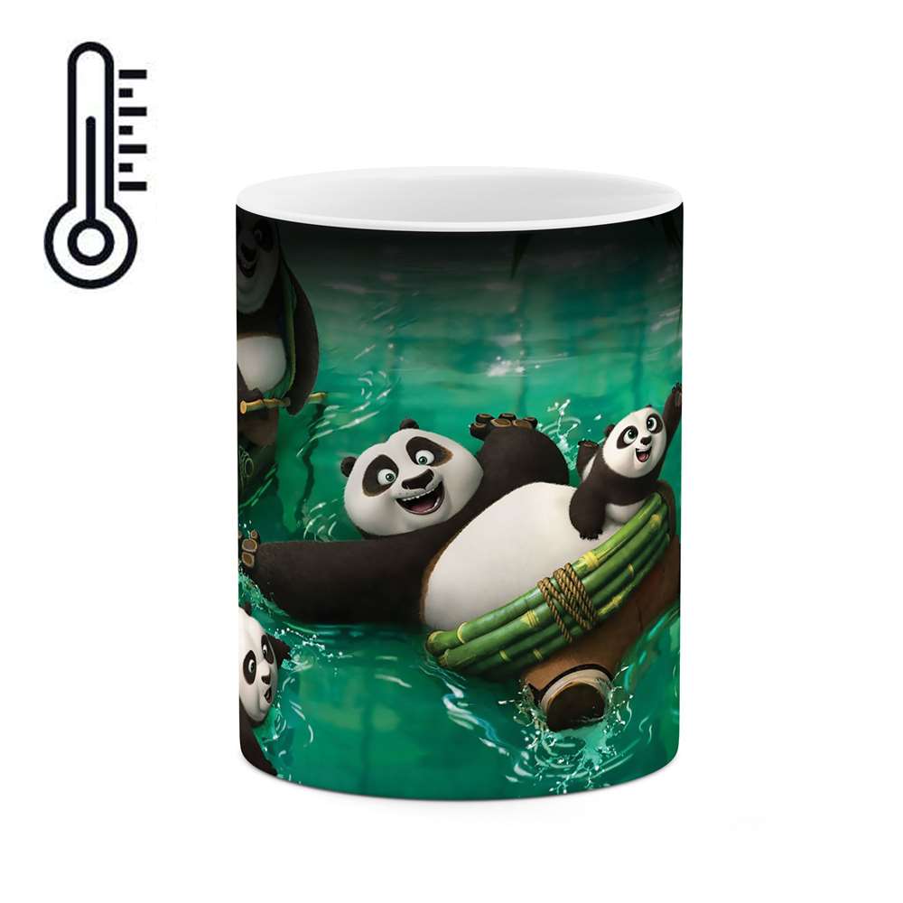 ماگ حرارتی طرح پاندای کنگ فوکار مدل mgph02600