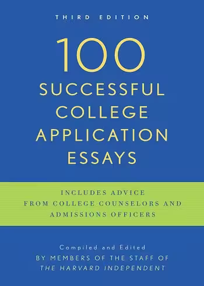 کتاب 100Successful College Application Essays مقاله های کاربردی موفق کالج