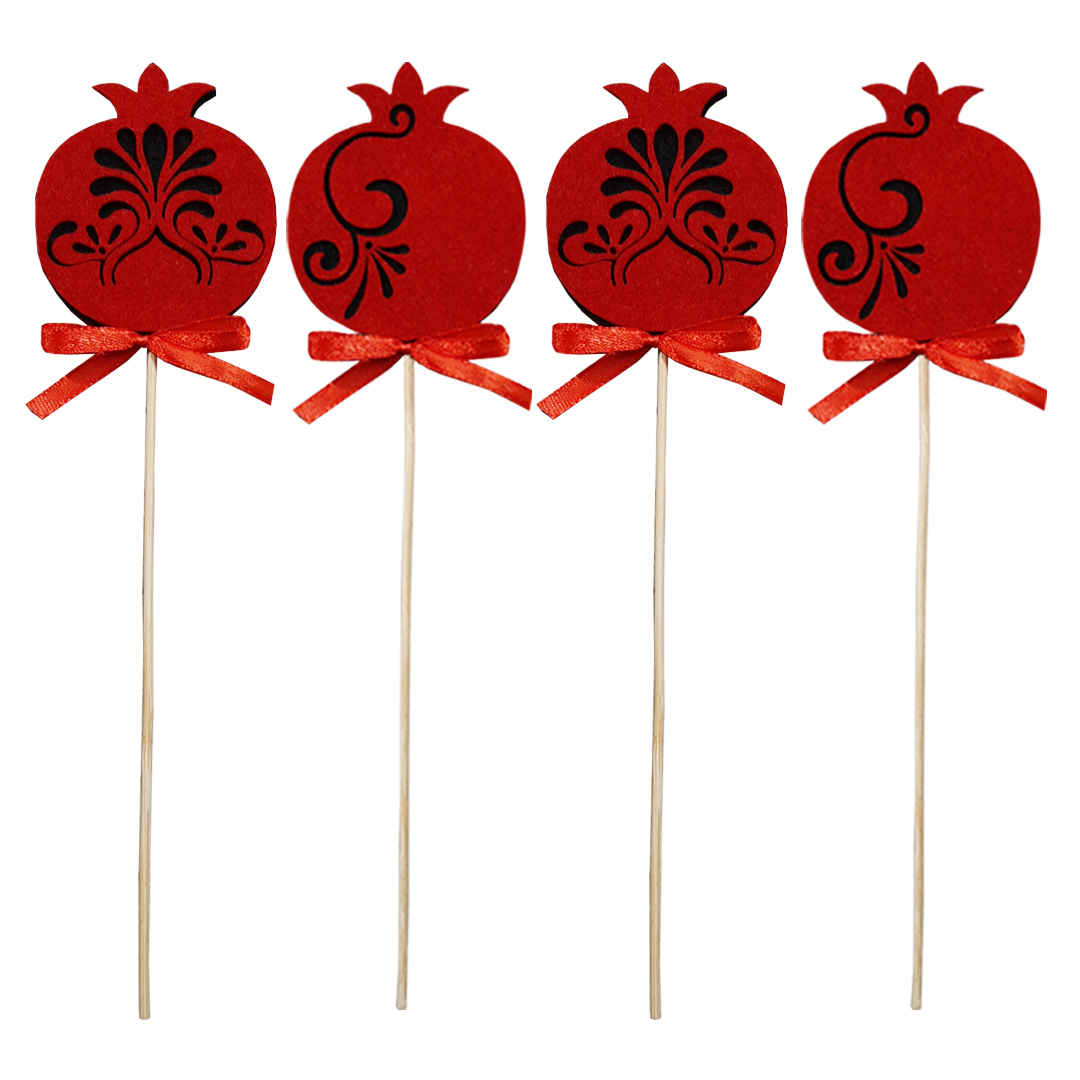 تاپر مدل  یلدا انار مجموعه 4 عددی