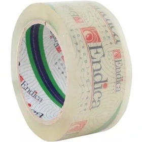 چسب نواری بی صدا اندیکا Endica (سبز شفاف 90 یارد 5 سانت 50 میکرون)