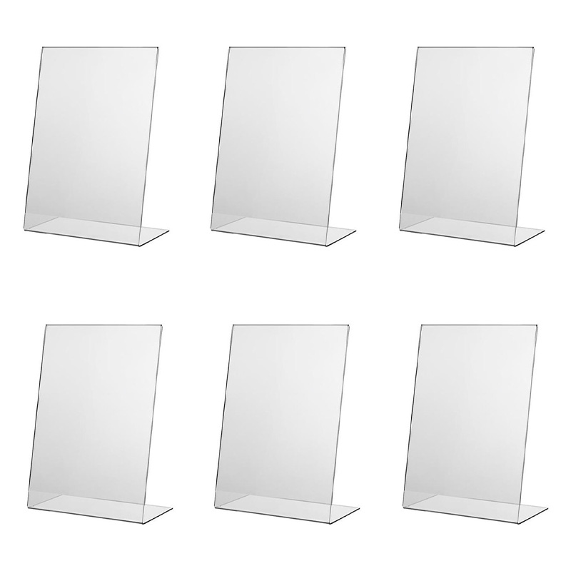 استند قیمت فروشگاهی مدل L A6 بسته شش عددی