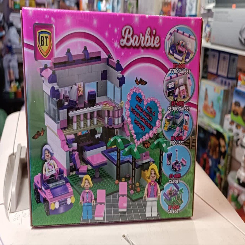 اسباب بازی لگو در سه طرح دخترانه ،بسیار با کیفیت و خارجی ومناسب سنین بالای 5 سال