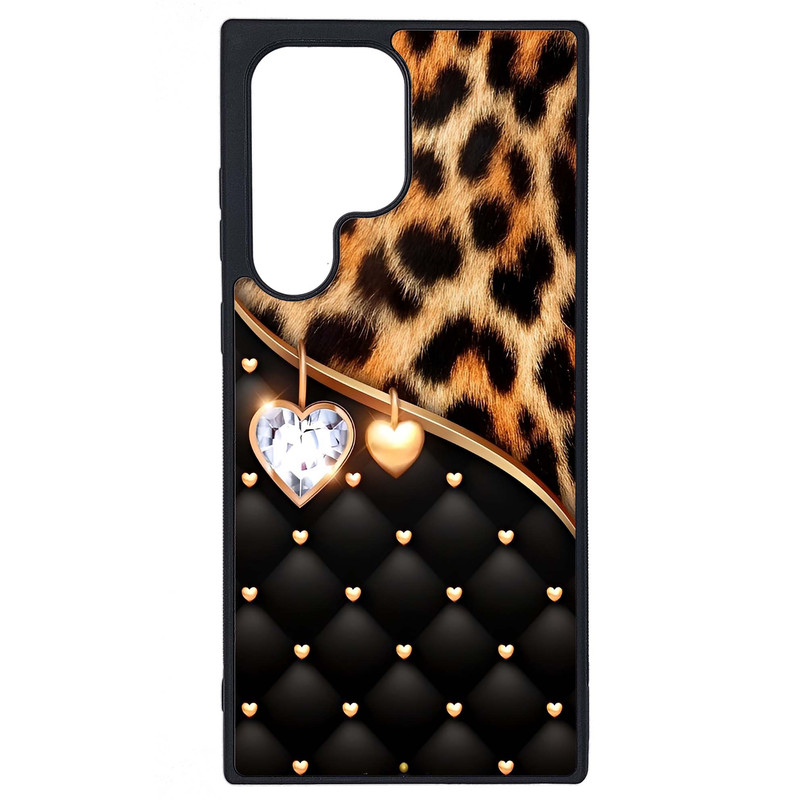 کاور طرح پلنگی کد G-029 مناسب برای گوشی موبایل سامسونگ Galaxy S23 Ultra | دیجی قاب دونی