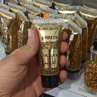 پرایمر آرایشی کیس کرون حاوی ذرات طلا با خاصیت روشن کنندگی پوست حجم 50 میلی لیتر 