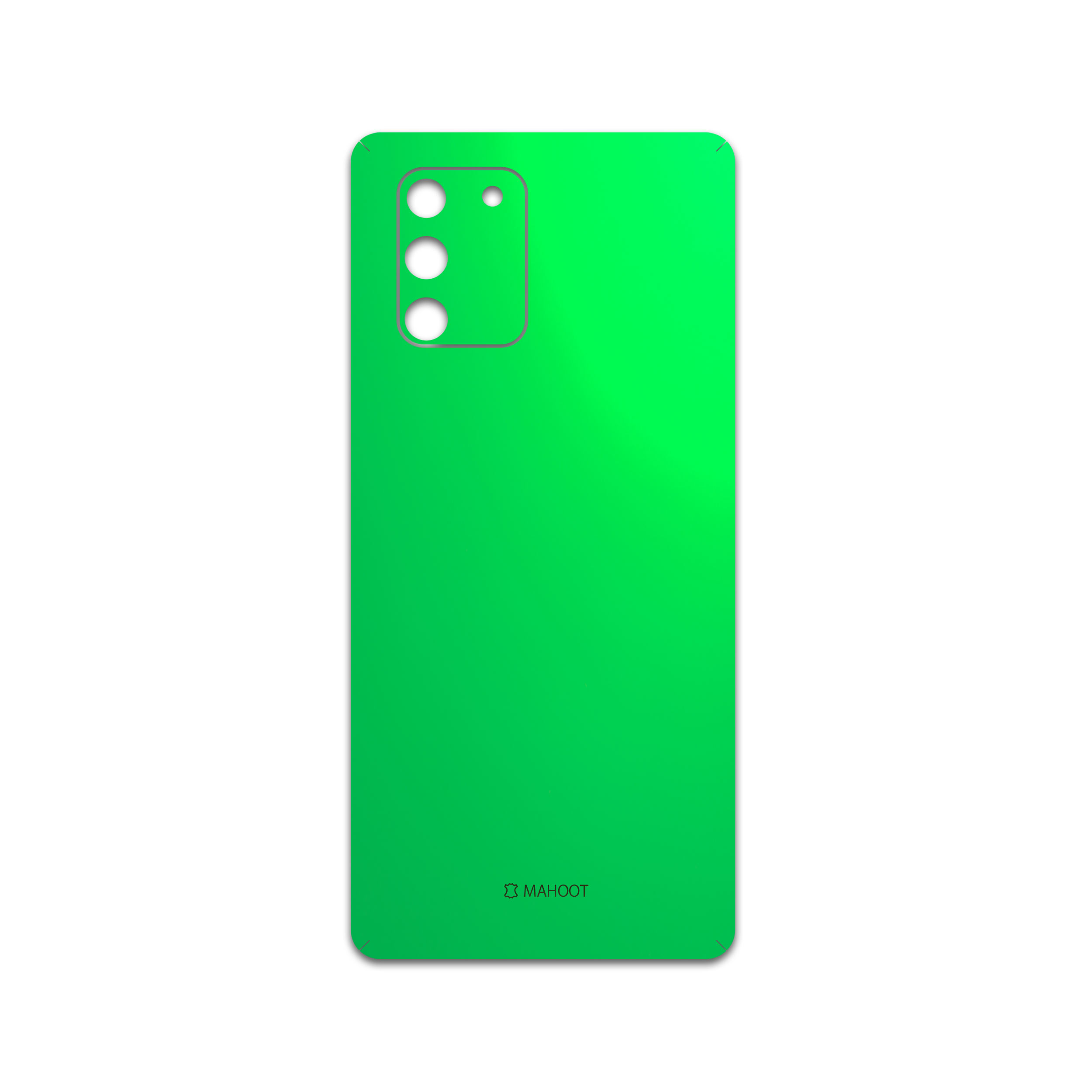 برچسب پوششی ماهوت مدل Matte-Green مناسب برای گوشی موبایل سامسونگ Galaxy S10 Lite