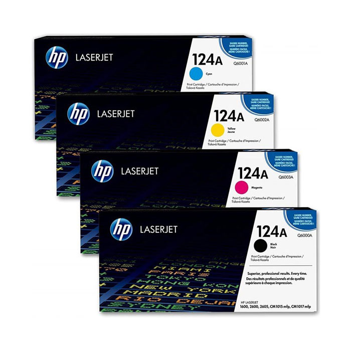 تونر کارتریج لیزری رنگی اچ پی 124A