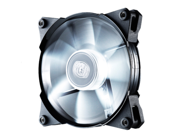 فن کیس کولر مستر JetFlo LED 120mm Case Fan - White