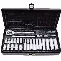 آچار بکس تاپکس مدل YP-1/4INCH-027 مجموعه 27 عددی